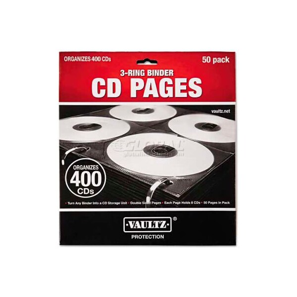Ideastream Consumer Products Vaultz VZ01415 Two-Sided CD